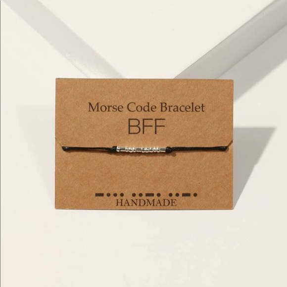BFF Morse Code Bracelet - Picture 2 of 5